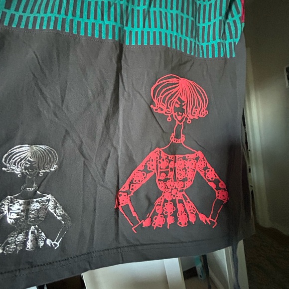 NWOT DESIGUAL Designer- Unigue, Rare, Vibrant Tieback Top-sz xl-fits like M - Picture 10 of 10